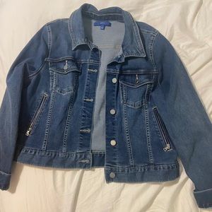 Apt. 9 Distressed Denim Jacket